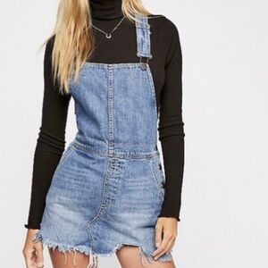 Free People Women's Torn Up Overall
Denim Skirt size 2